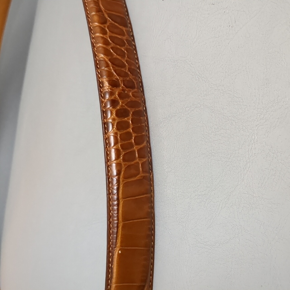 LRL Brown Leather Belt - Picture 5 of 8